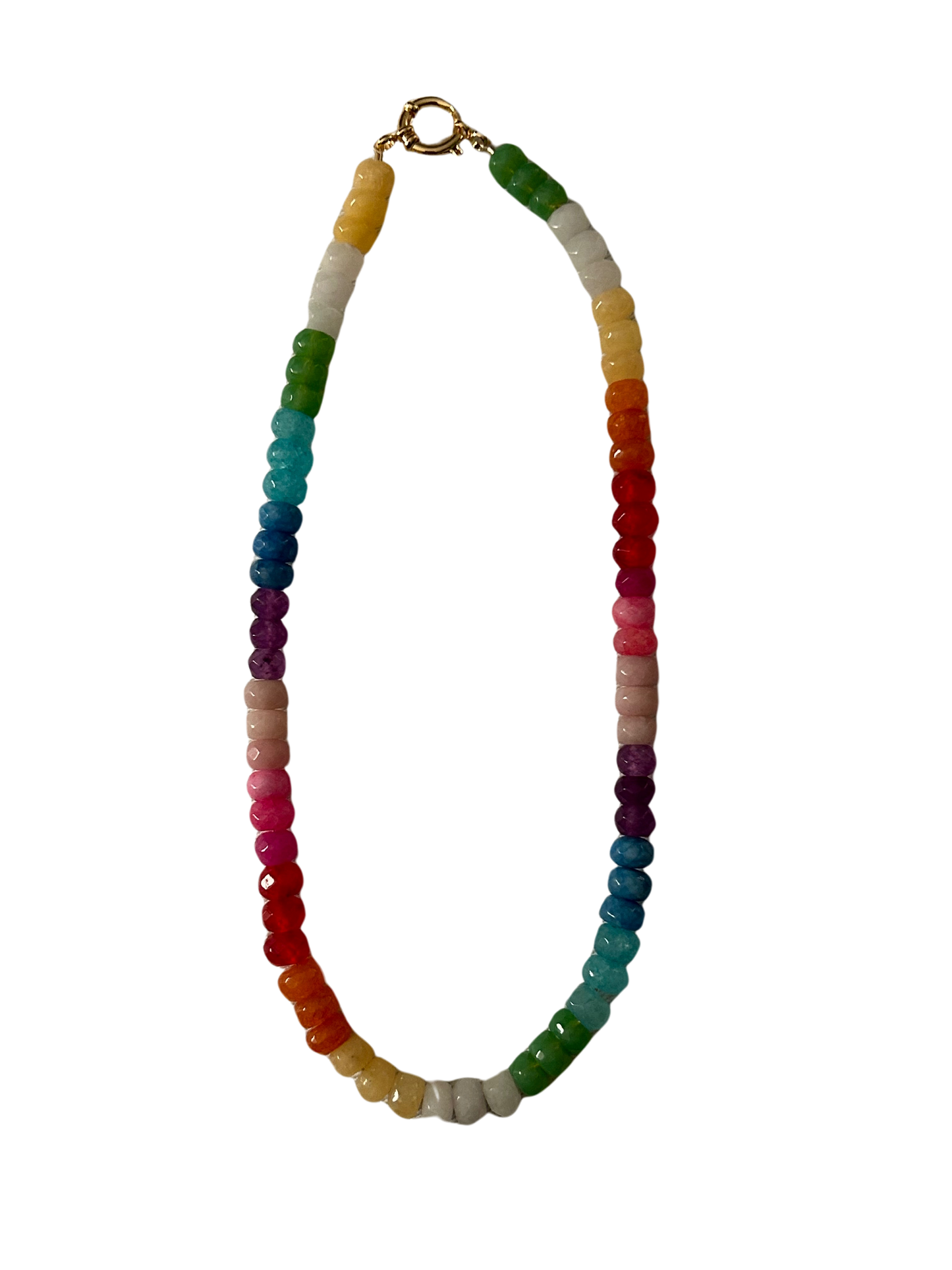 Rainbow Gemstones Necklace