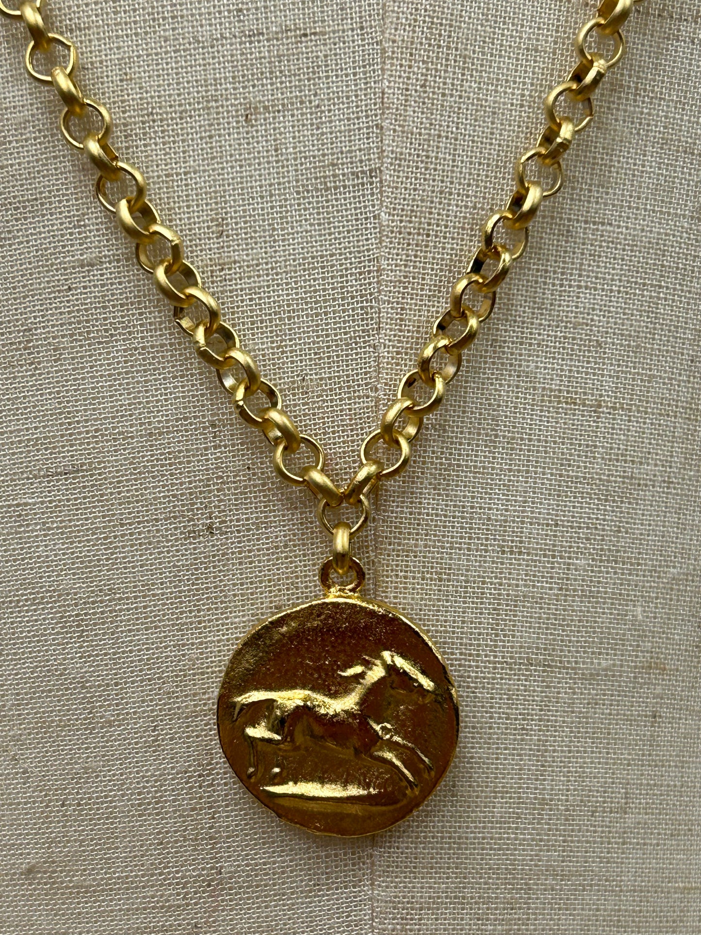 Frolicking Filly Necklace